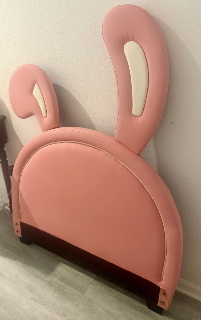 Pink Bunny Twin Bed Frame